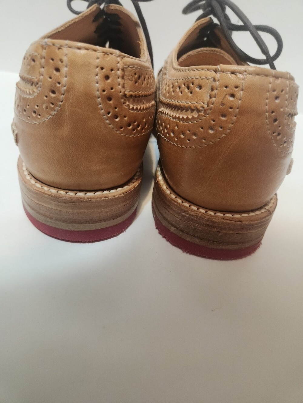 Bed Stu Leather Oxford Rustic Wingtips - Picture 7 of 13